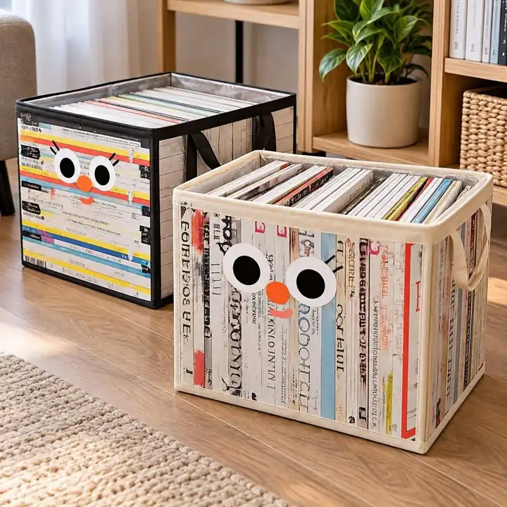 Caja organizador con cierre superior 38X32X24