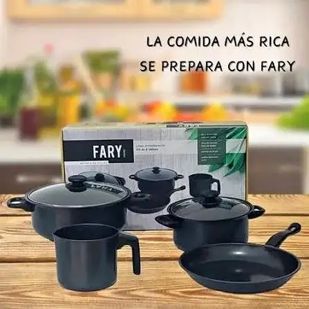 Set de bateria antiadherente