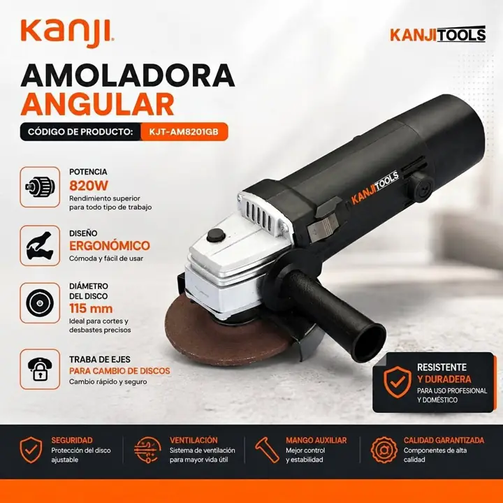 Amoladora angular Kanji