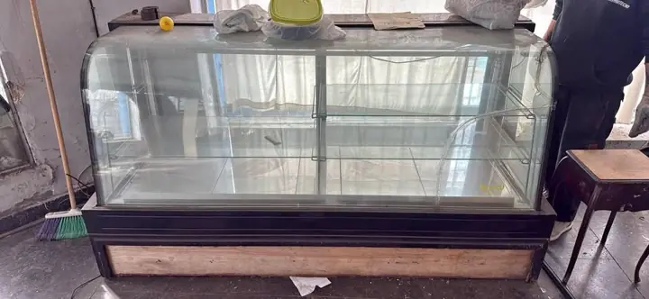 Exhibidora comercial usada