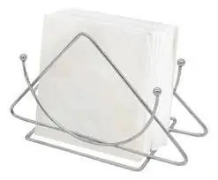 Porta servilletas cromado