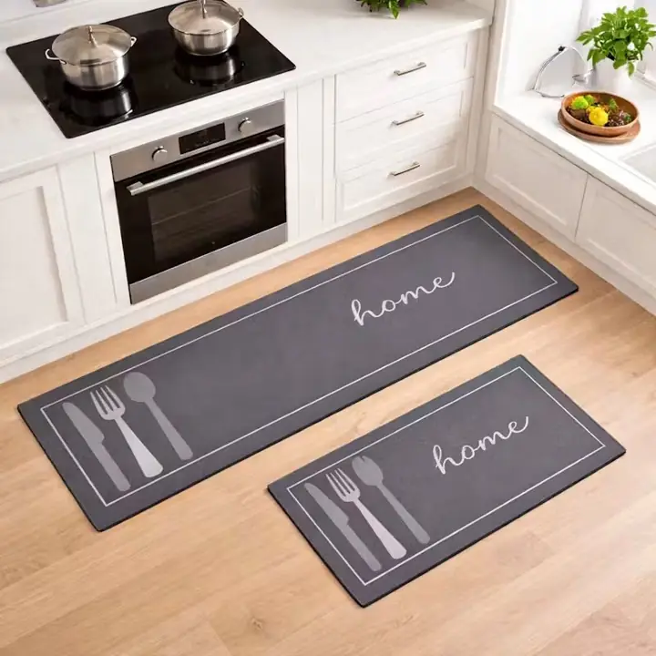 Alfombra X2 para cocina decoracion