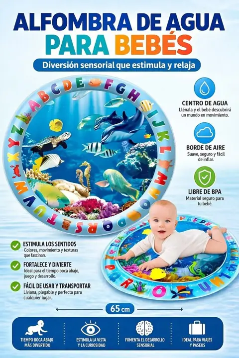 Alfombra inflable 65X65CM