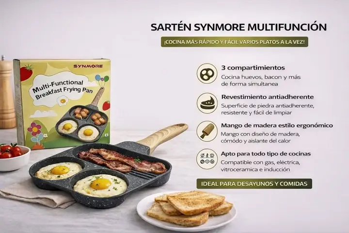 Sarten multifuncion TSV816