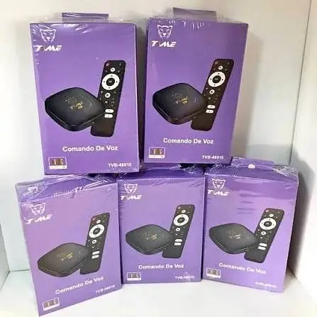 TV box con comando de voz marca time 5G