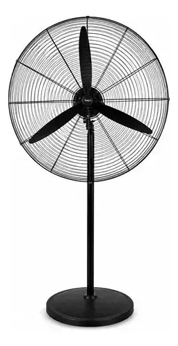 Ventilador industrial 30 Kanji pie pared