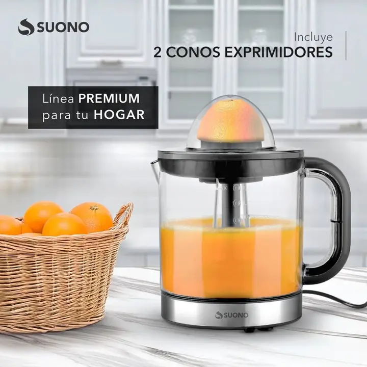Exprimidor de jugo pico vertedor