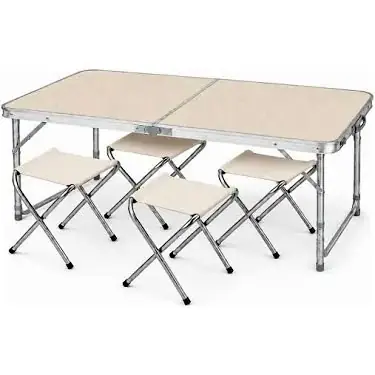Set mesa PLEGABLE+4 bancos
