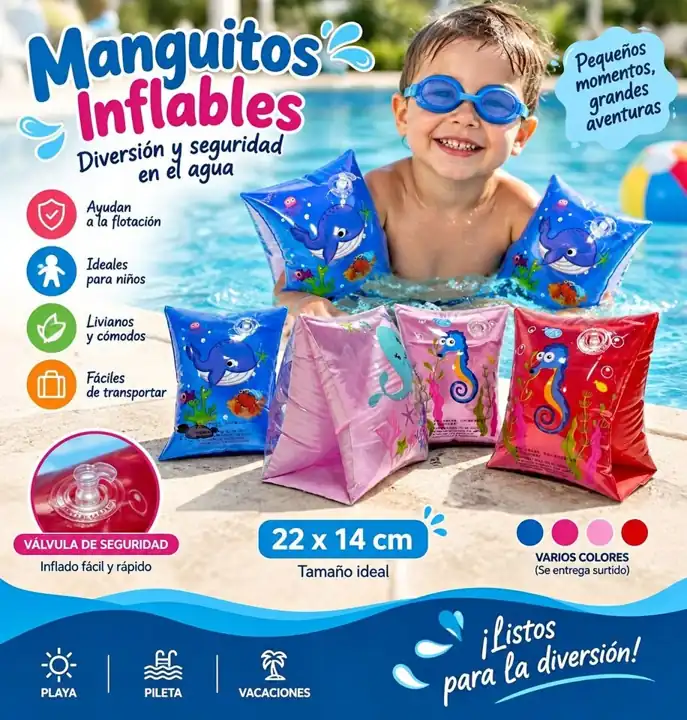 Bracitos inflables infantil NC-615