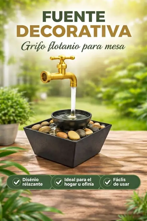 Fuente decorativa