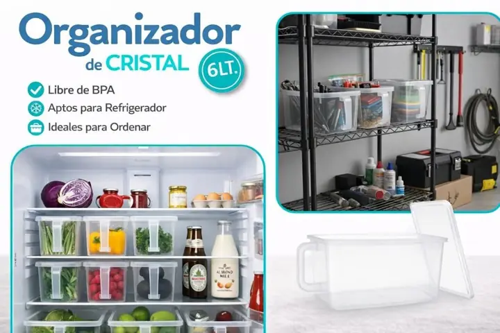 Organizador de cristal