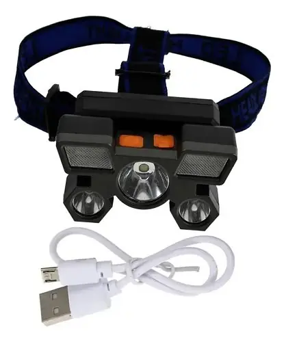Linterna LED recargable incluye USB