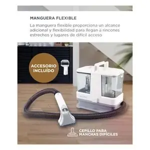 Aspiradora limpia tapizados 330W succion