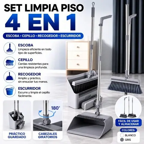Set de limpieza cuatro en uno