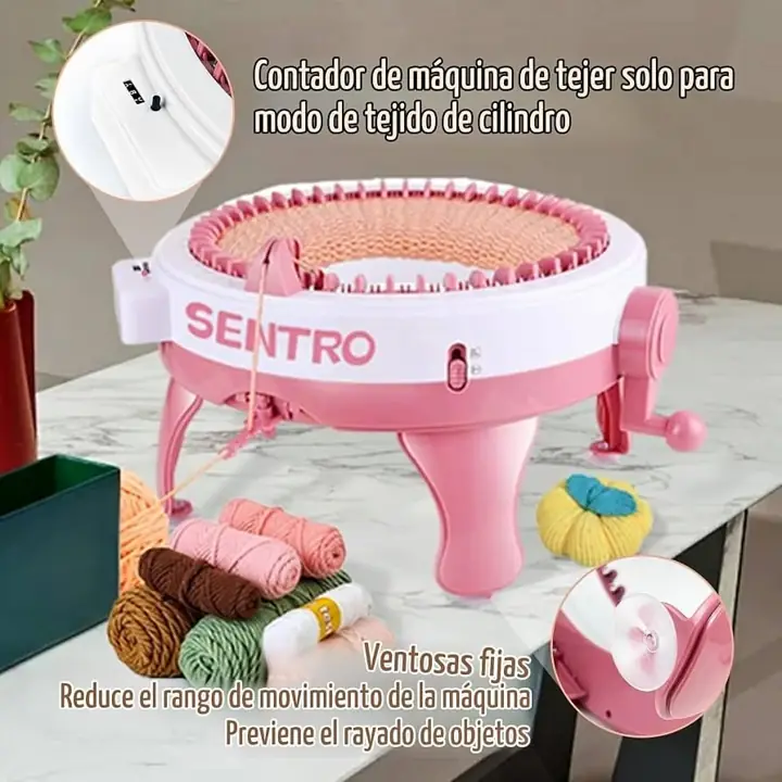 Maquina de tejer 40 agujas automatico