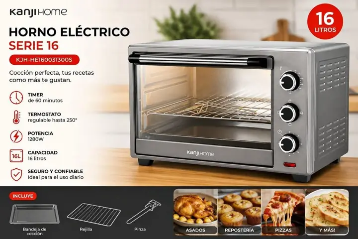 Horno electrico 16 lts kanjihome