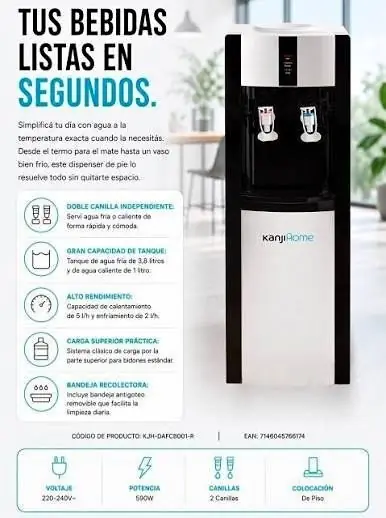 Dispensador de agua fria-caliente Kanji
