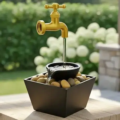 Fuente de agua de mesa decoracion