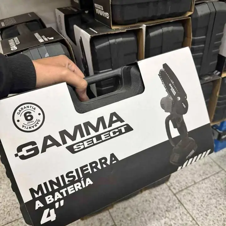 Minisierra Gamma a batería