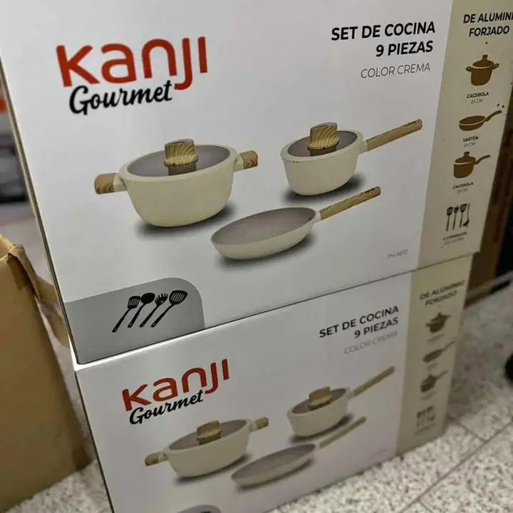 Set de ollas Kanji Gourmet Beige