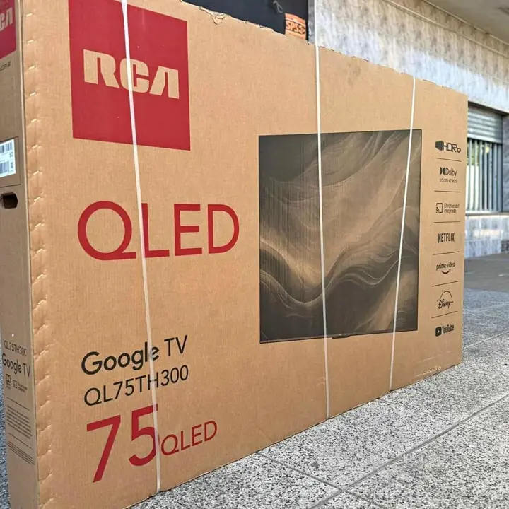 Smart RCA QLED 75'' Google TV UHD 4K QL75TH300 Precio mayorista