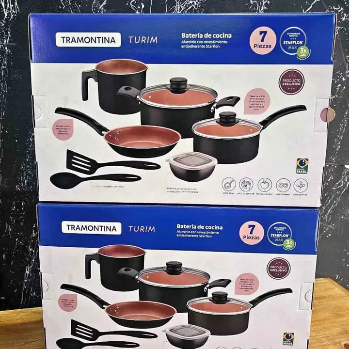 Bateria Tramontina 7 piezas