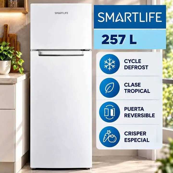 Heladera Smartlife RFH260WH 257L blanca