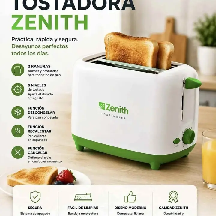 Tostadora ZENITH