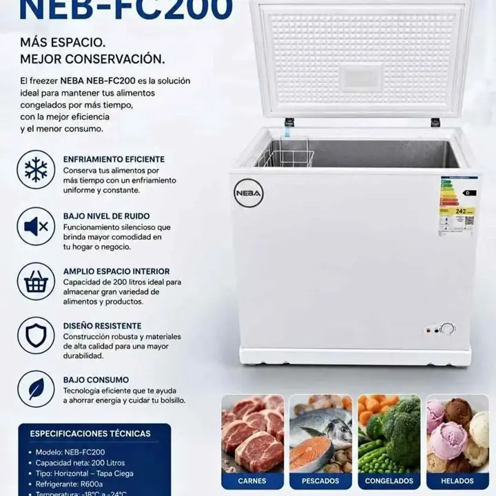Freezer Neba FC200