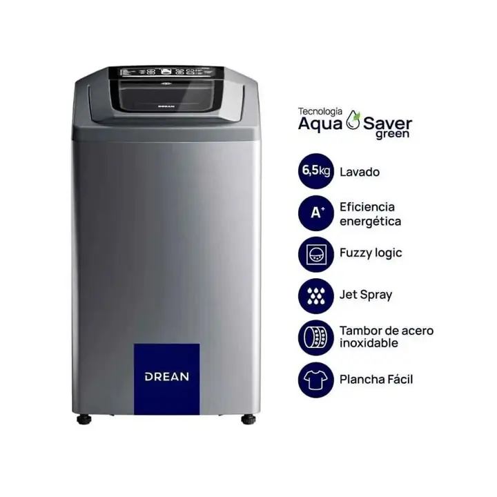 Lavarropas Drean 6.5KG neo fuzzy