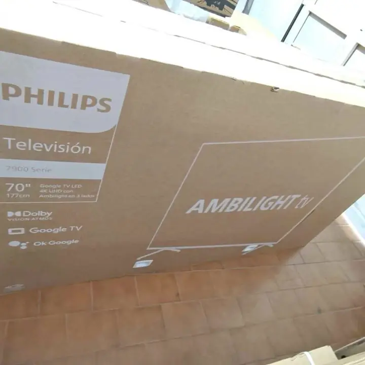 Smart tv 70" Philips ambilith