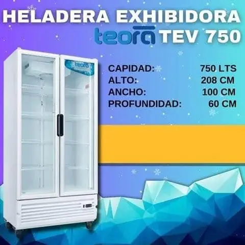 Exhibidora dos puertas