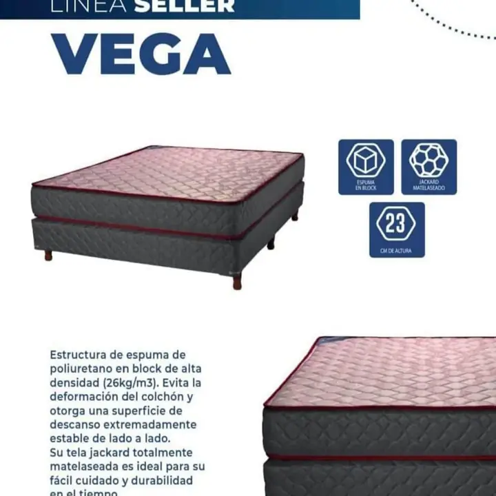 Sommier reforzado goma espuma