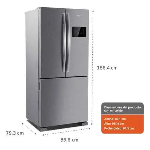 Heladera 554 litros