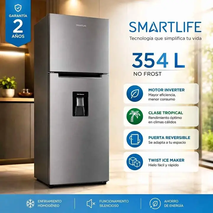 Heladera Smartlife RNF370SDINV