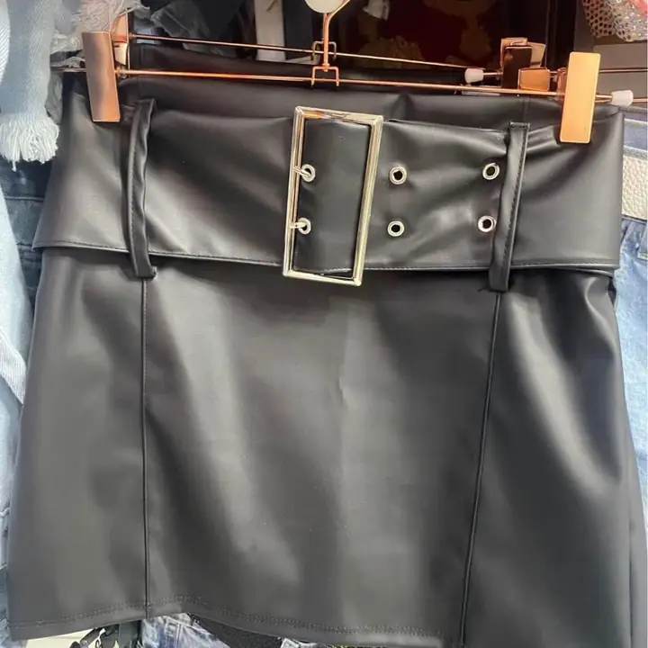 Pollera engomada talle único
