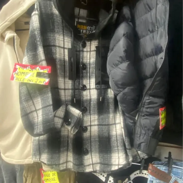 Camisaco de hombre del 2 al 6