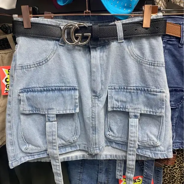 Pollera jeans de mujer del 36 al 46