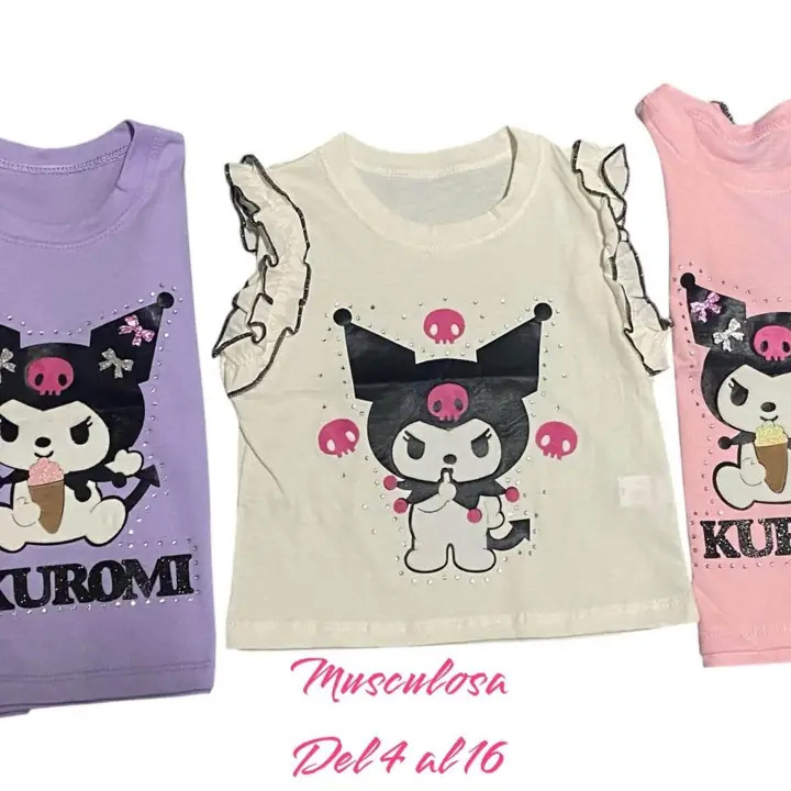 Musculosa de nena del 4 al 16