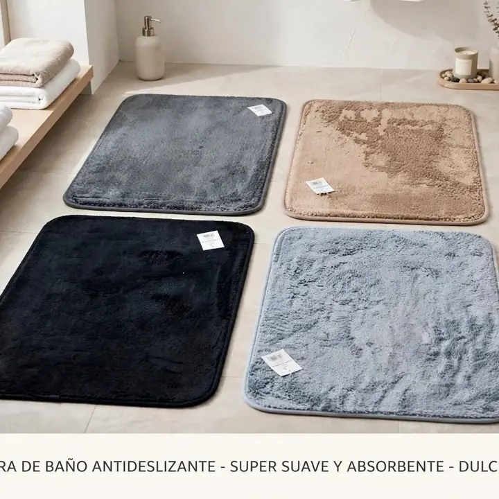 Alfombra de baño antideslizante