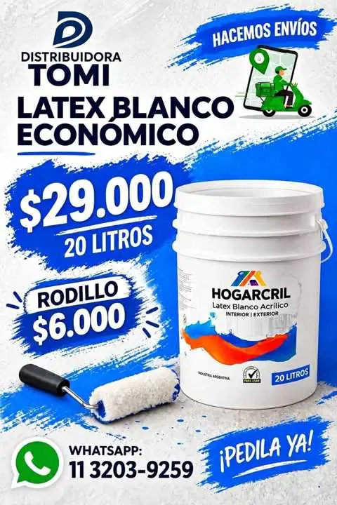 Pinturas de 20 litro