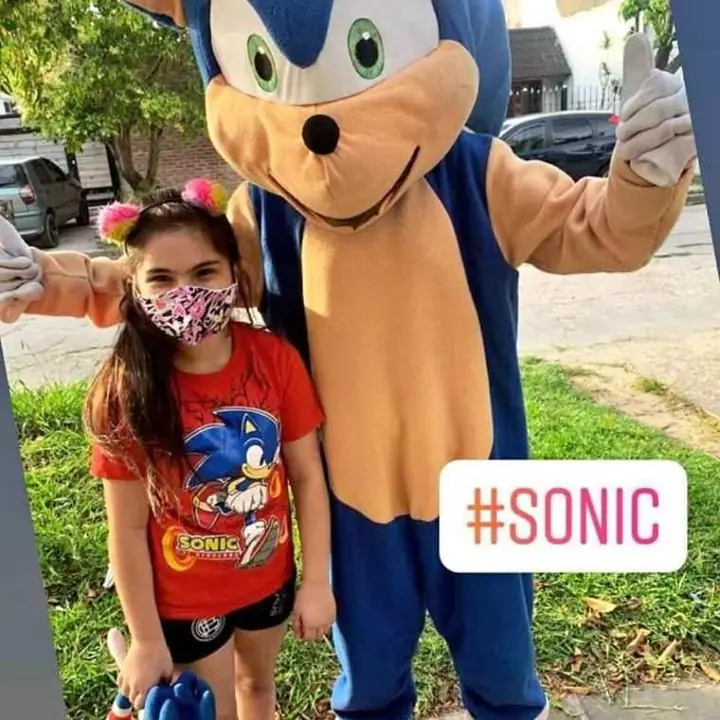 Venta Disfraz Sonic Nuevos