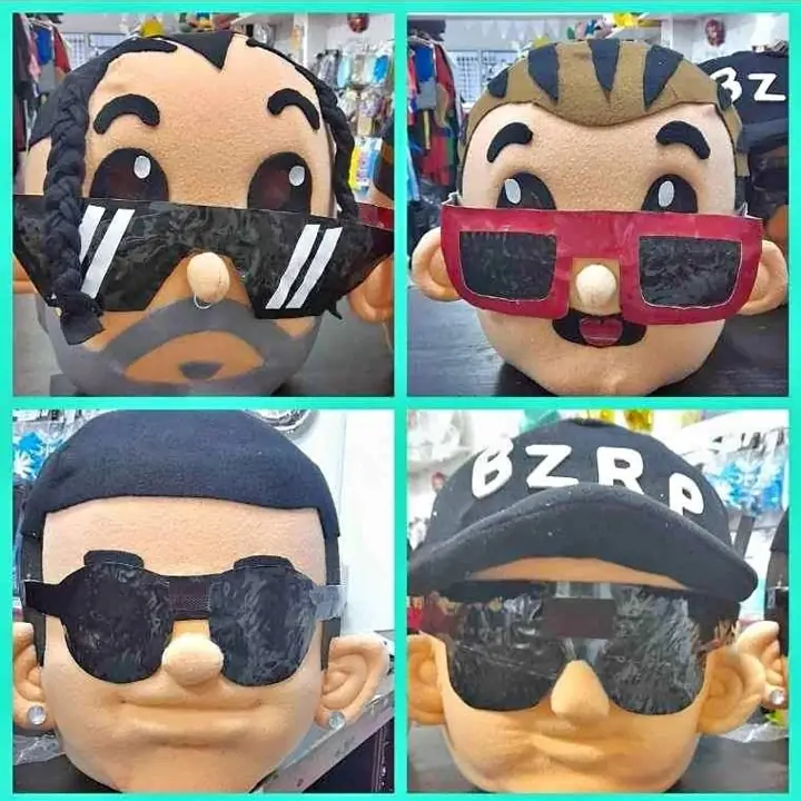 Disfraces Cabezas Cantantes