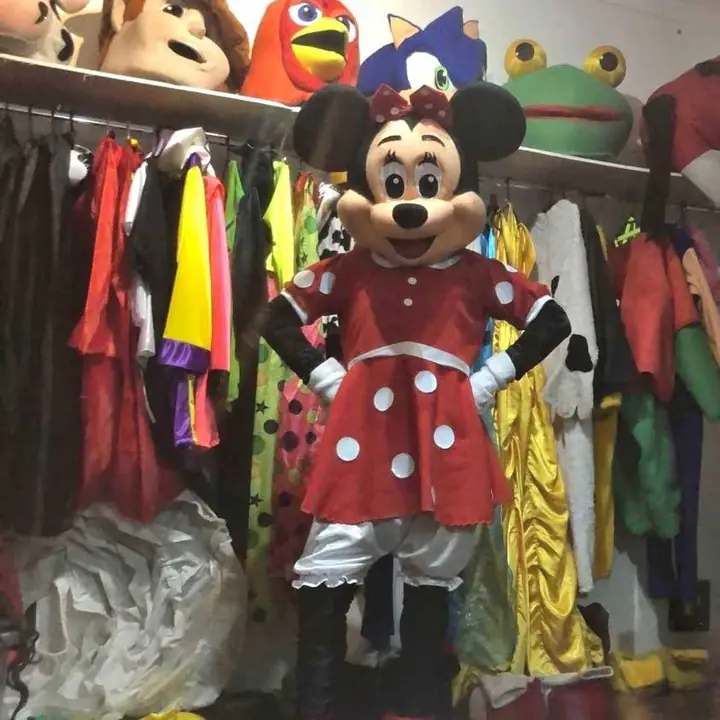 Disfraz Minnie cabezona