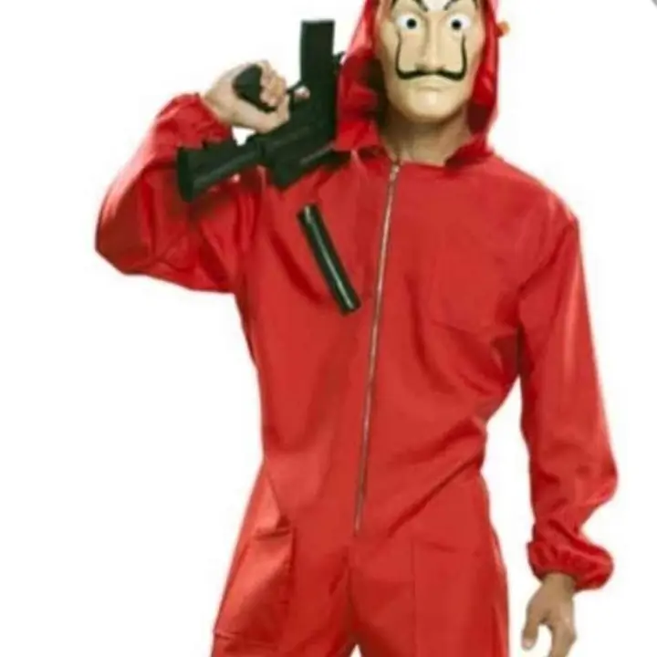 Confección disfraz casa de papel