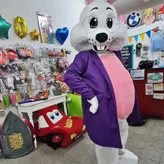 Realización disfraz conejo de pascuas