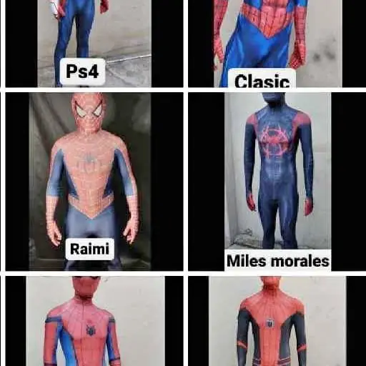 Venta de disfraces superhéroes