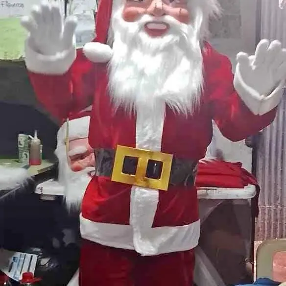 Confección disfraz Papa Noel