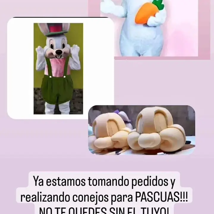Disfraces de Conejo Pascuas!
