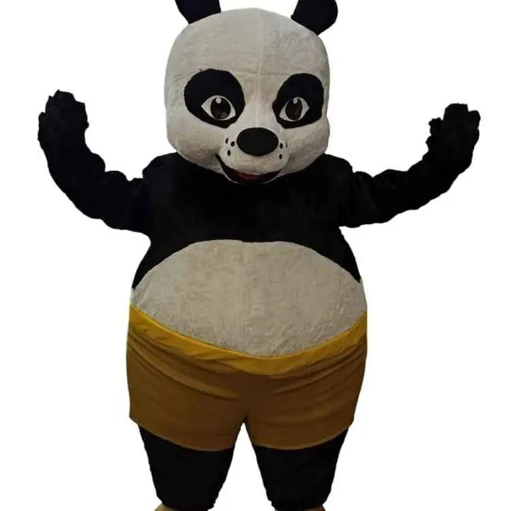 Disfraz oso panda